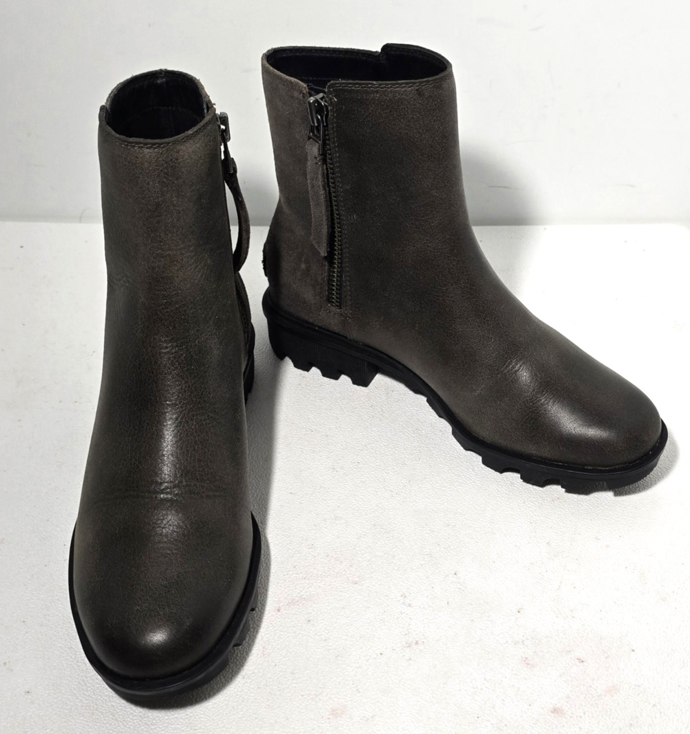 SOREL Phoenix Major Zip Waterproof Boots Women's Size 7